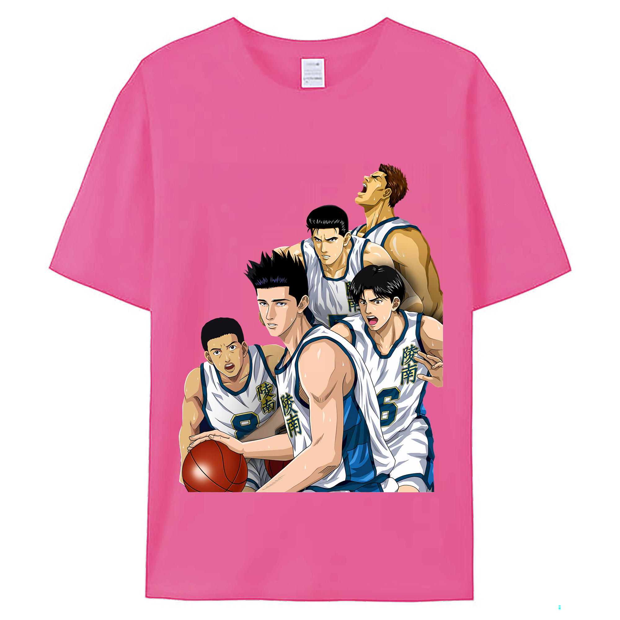 （画像用） SLAM DUNK／スラムダンク レディースカジュアルプリントTシャツ（綿100％）